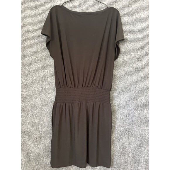 WHBM Dress Solid Black Size Small Travel Stretch Short Pockets Business Casual - Picture 5 of 7